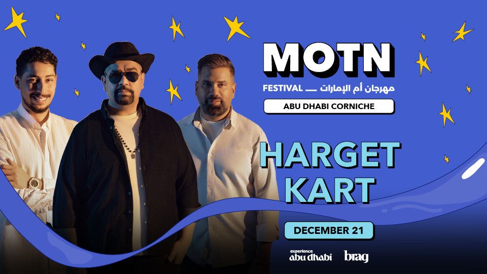Harget Kart Live on December 21 at MOTN Festival Abu Dhabi, 21 December | Event in Abu Dhabi | AllEvents