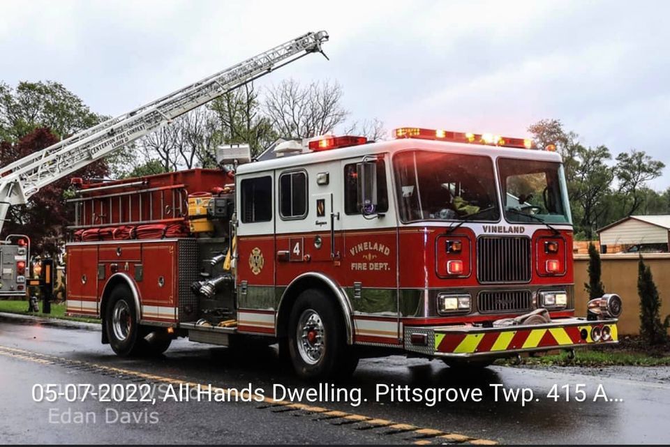 100th Anniversary Ceremony, Vineland Fire Dept. Company 4, March 23