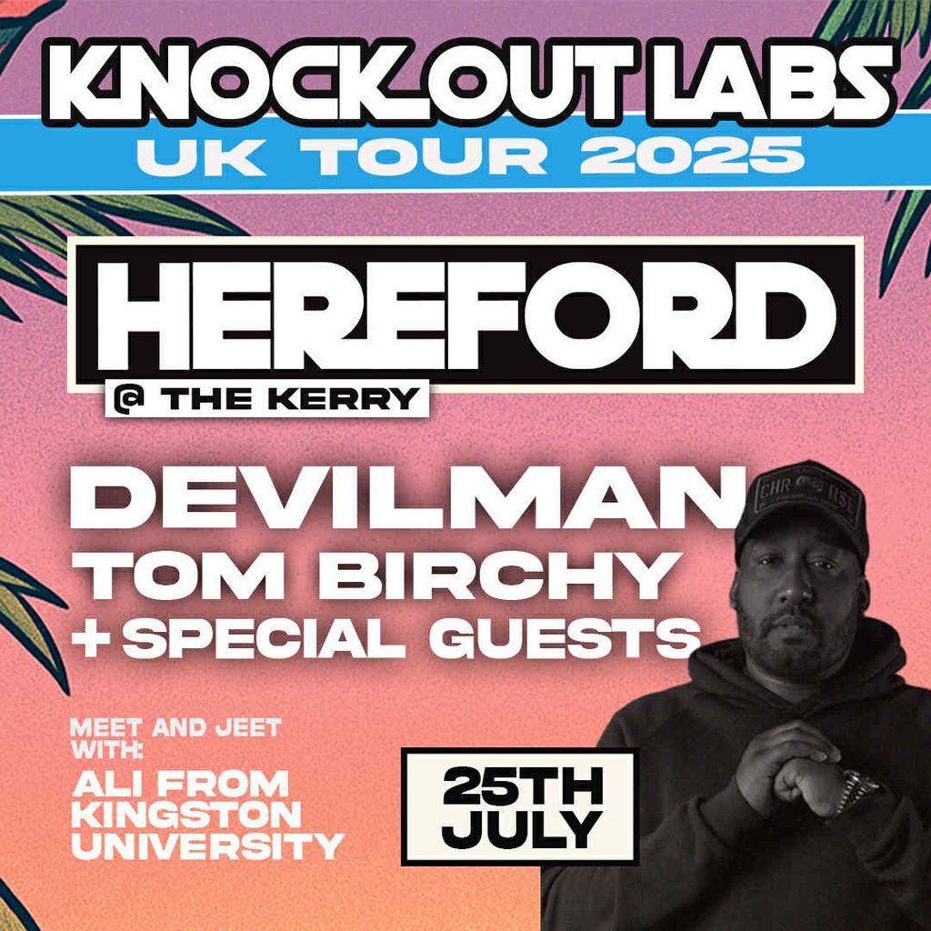 Knock Out Labs UK Tour: Devilman + Tom Birchy, 25 July | Event in Hereford | AllEvents