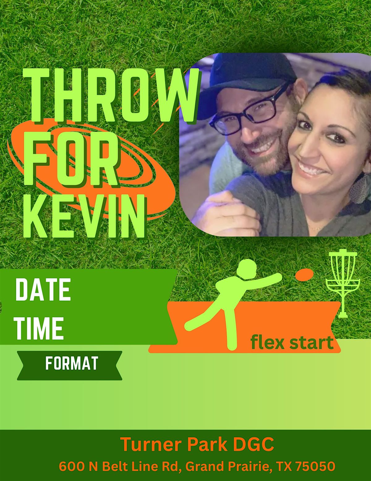 Throw For Kevin, 13 December | Event in Grand Prairie | AllEvents