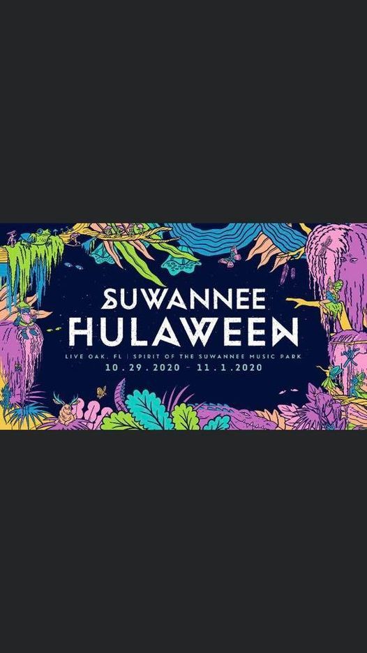 Suwannee Hulaween 2021 Spirit Of The Suwannee Music Park Live Oak October 28 To October 31 Allevents In Black And White Suwannee Hulaween Map 2022