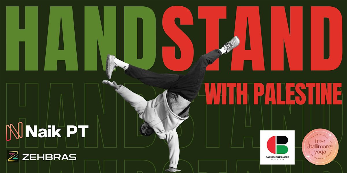 Hand STAND with Palestine, 14 December | Event in Baltimore | AllEvents