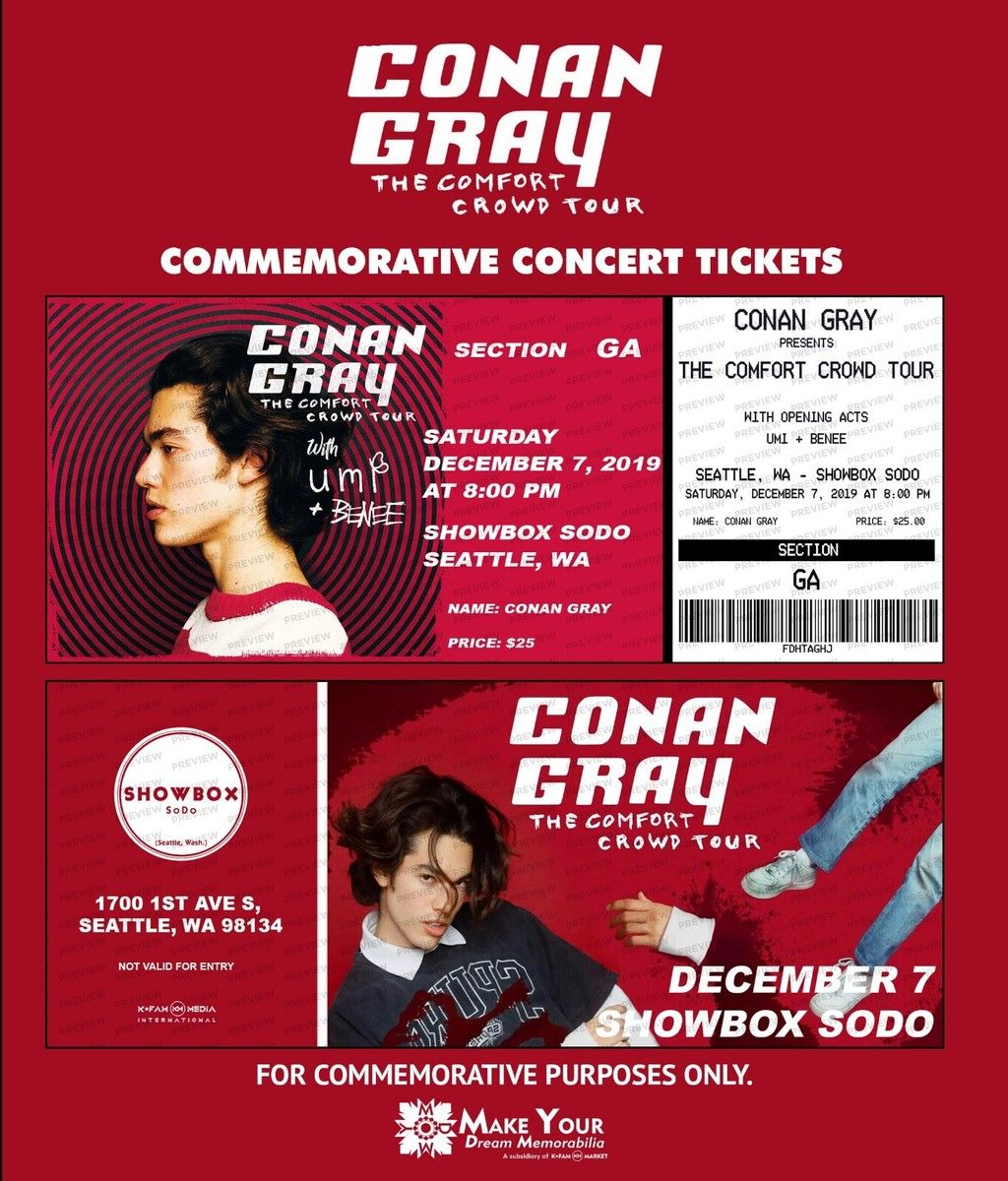 Conan Gray Mexico City Tickets, 16 October | Event in Ciudad de México | AllEvents