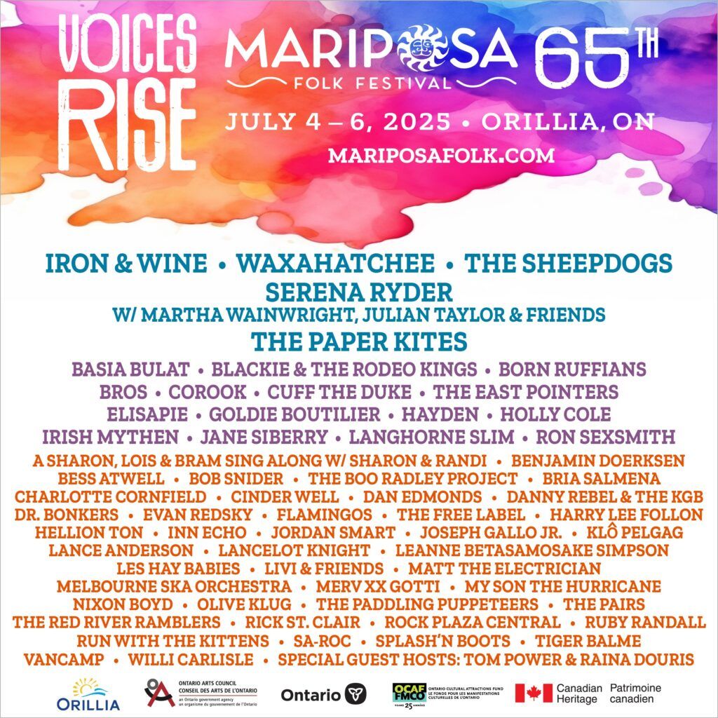 Mariposa Folk Festival - Saturday, 4 July | Event in Orillia | AllEvents