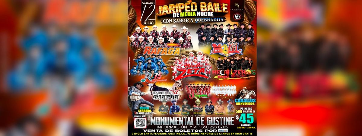BANDA RAFAGA, BANDA MOVIL & MAS in Newman, 12 July | Event in Newman | AllEvents