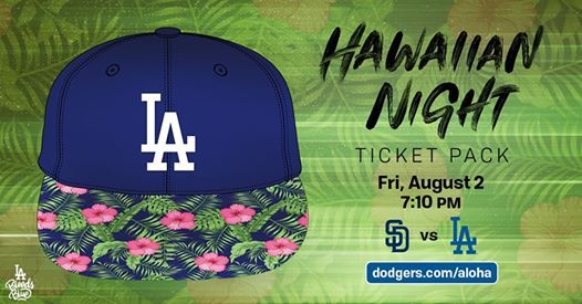 Hawaiian Night Ticket Pack, Los Angeles 
