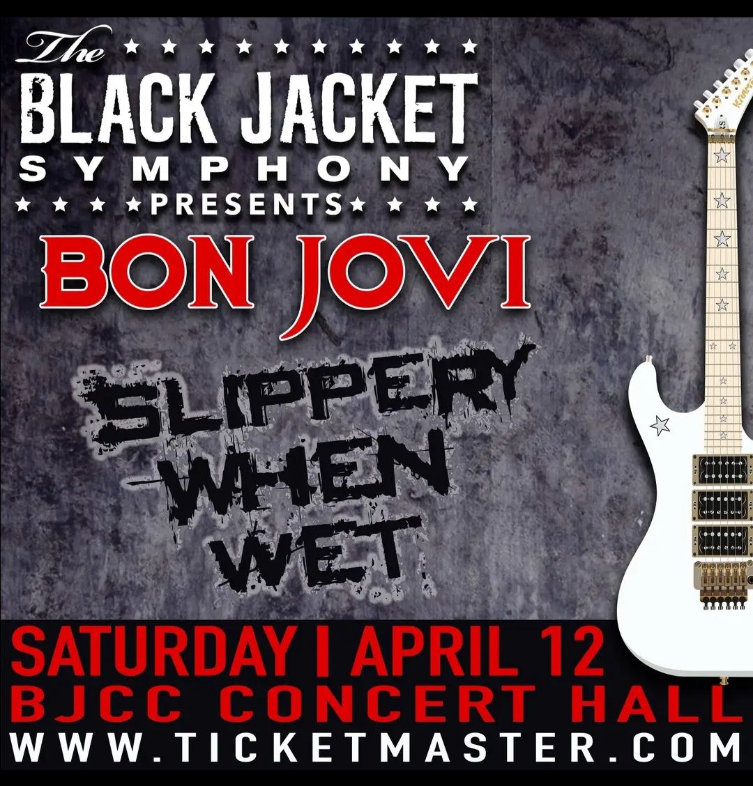 Black Jacket Symphony: Bon Jovi's Slippery When Wet, 20 November | Event in Newark | AllEvents