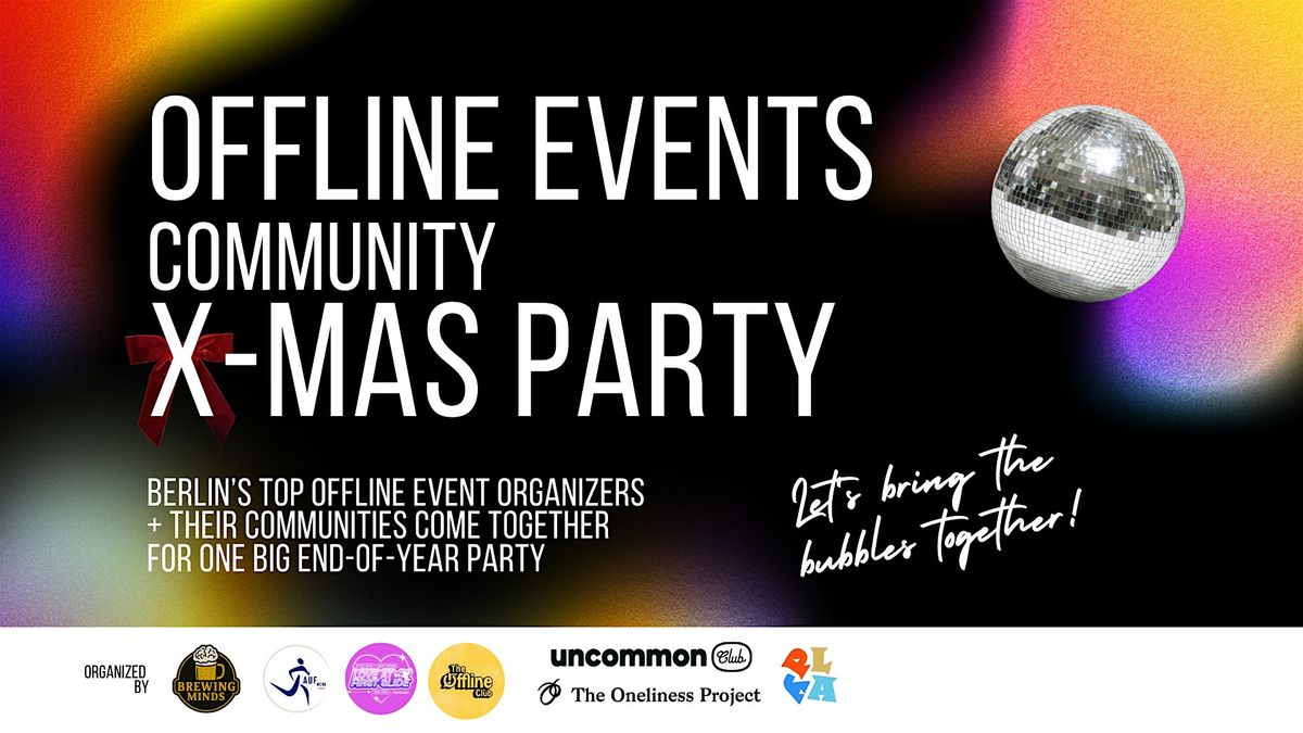 Berlin’s Offline Events Community X-Mas Party, 16 December | Event in Berlin | AllEvents