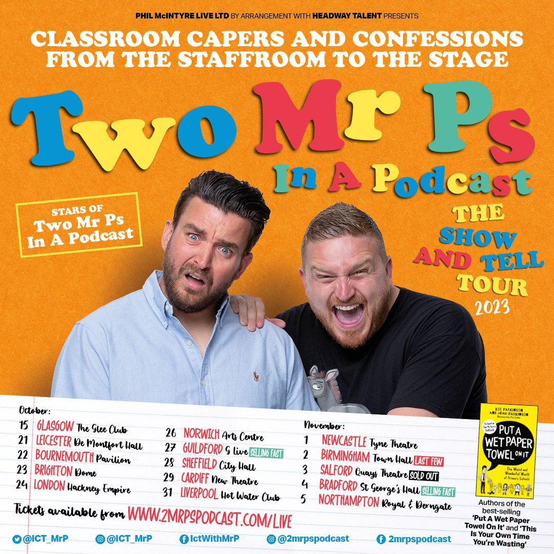 Two Mr Ps Podcast at Worthing Assembly Hall, 30 October | Event in Worthing | AllEvents
