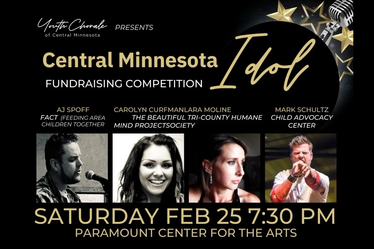Youth Chorale of Central Minnesota at Paramount Center for the Arts - MN, 22 February | Event in Saint Cloud