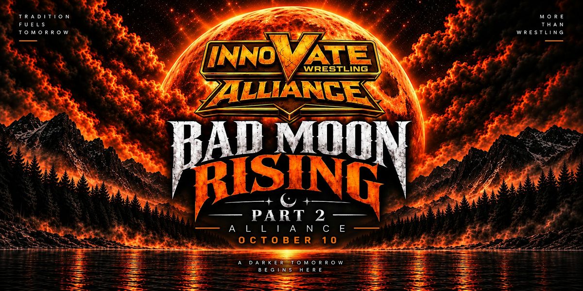 Innovate Wrestling: Bad Moon Rising — Rage in the Cage, NETPRO STUDIOS ...