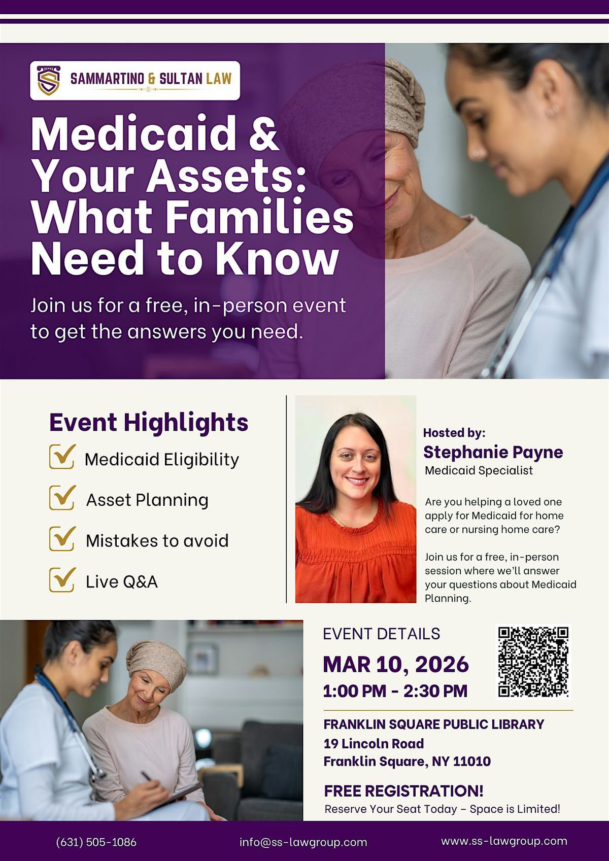 Medicaid & Your Assets: Protecting Your Homes & Assets, 8 January | Event in Port Jefferson Station