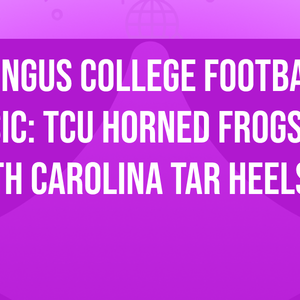 Aer Lingus College Football Classic: TCU Horned Frogs vs. North Carolina Tar Heels