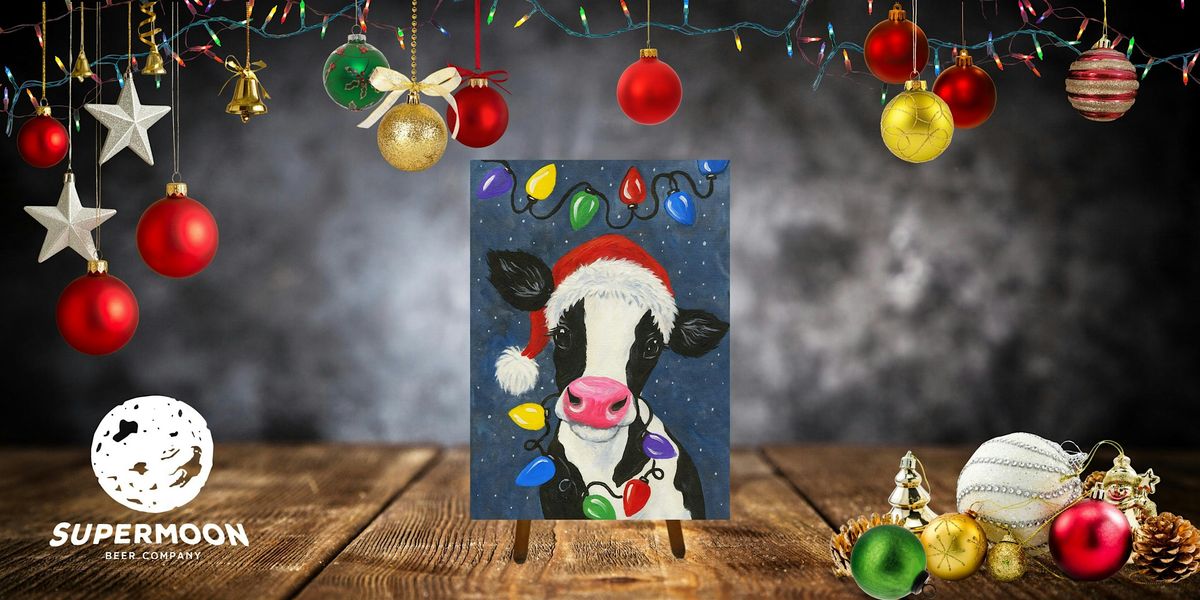Christmas Cow Paint & Sip at Supermoon Beer Company, 5 December | Event in Milwaukee | AllEvents