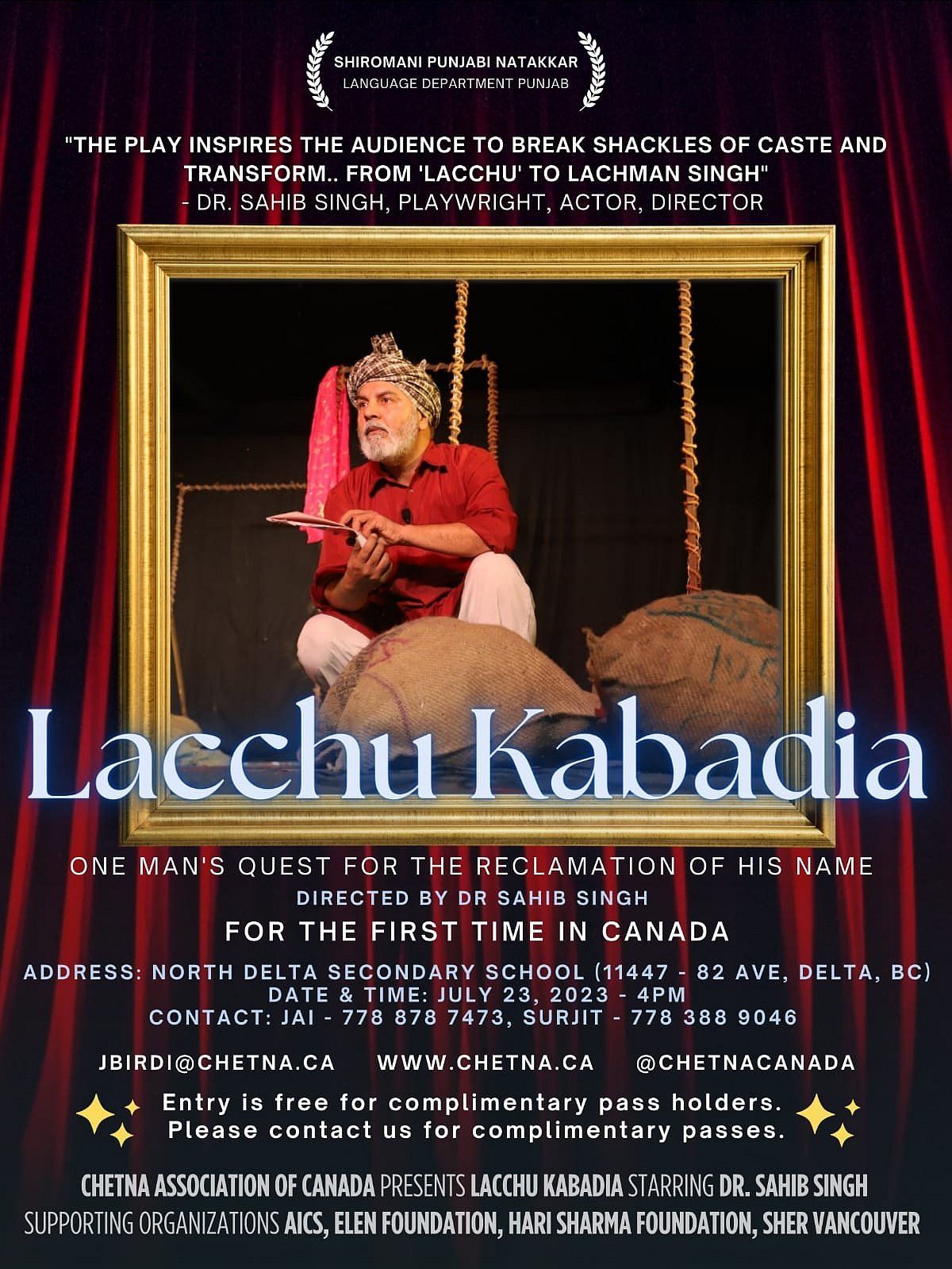 Sahib Singh at Cobbs Comedy Club, 26 September | Event in San Francisco | AllEvents