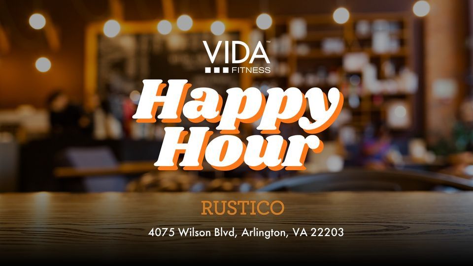 VIDA Ballston Member Happy Hour, Rustico Ballston, Arlington, November 16 2023 AllEvents.in