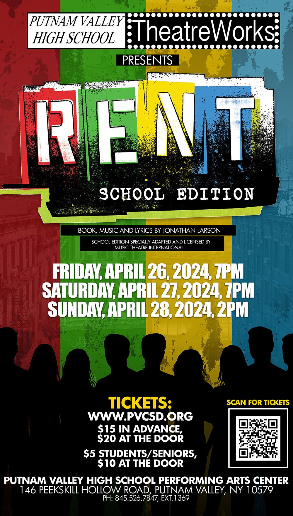 Rent in Concert at Community Theatre at Mayo Performing Arts Center, 20 February | Event in Morristown | AllEvents
