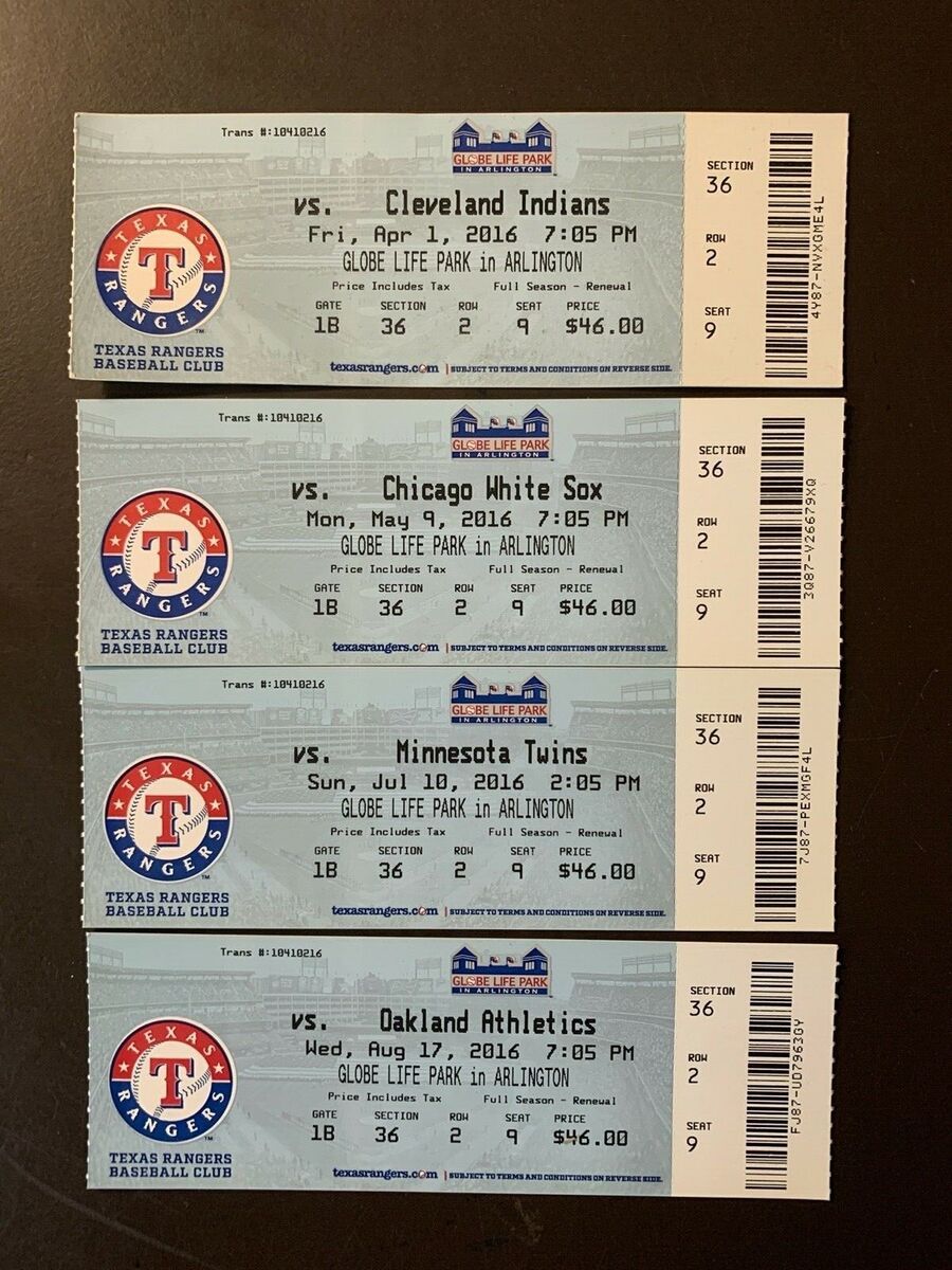 Chicago White Sox at Texas Rangers Tickets, 14 June | Event in Arlington | AllEvents