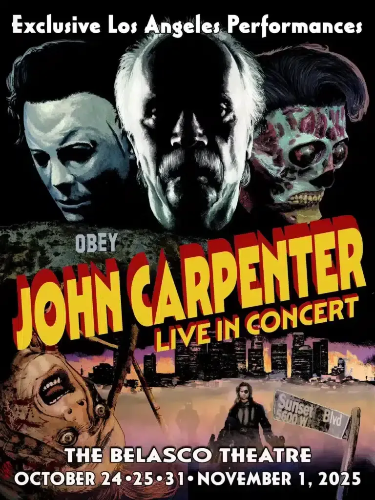 John Carpenter In Concert, 23 October | Event in Los Angeles | AllEvents