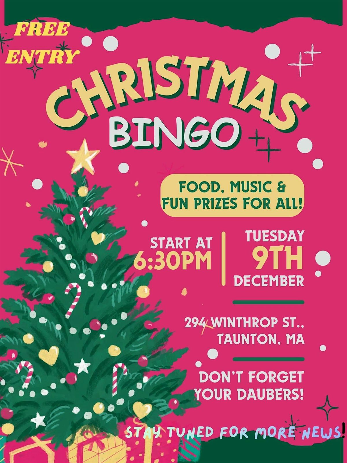 Christmas Themed Bingo | Event in Taunton | AllEvents