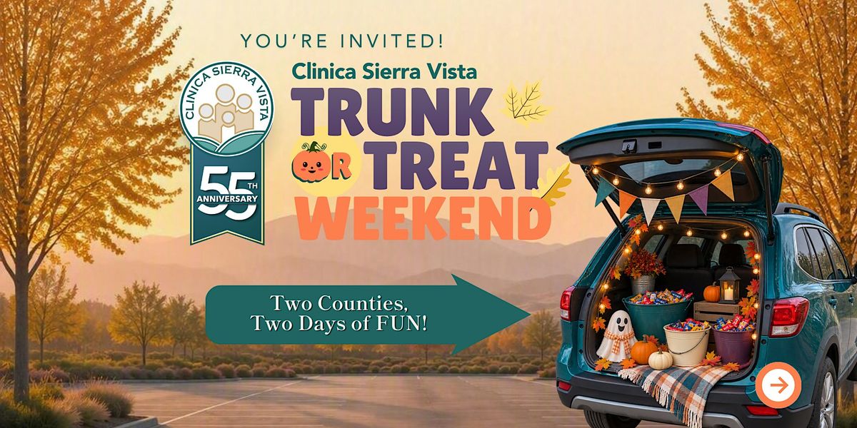 Trunk or Treat Weekend