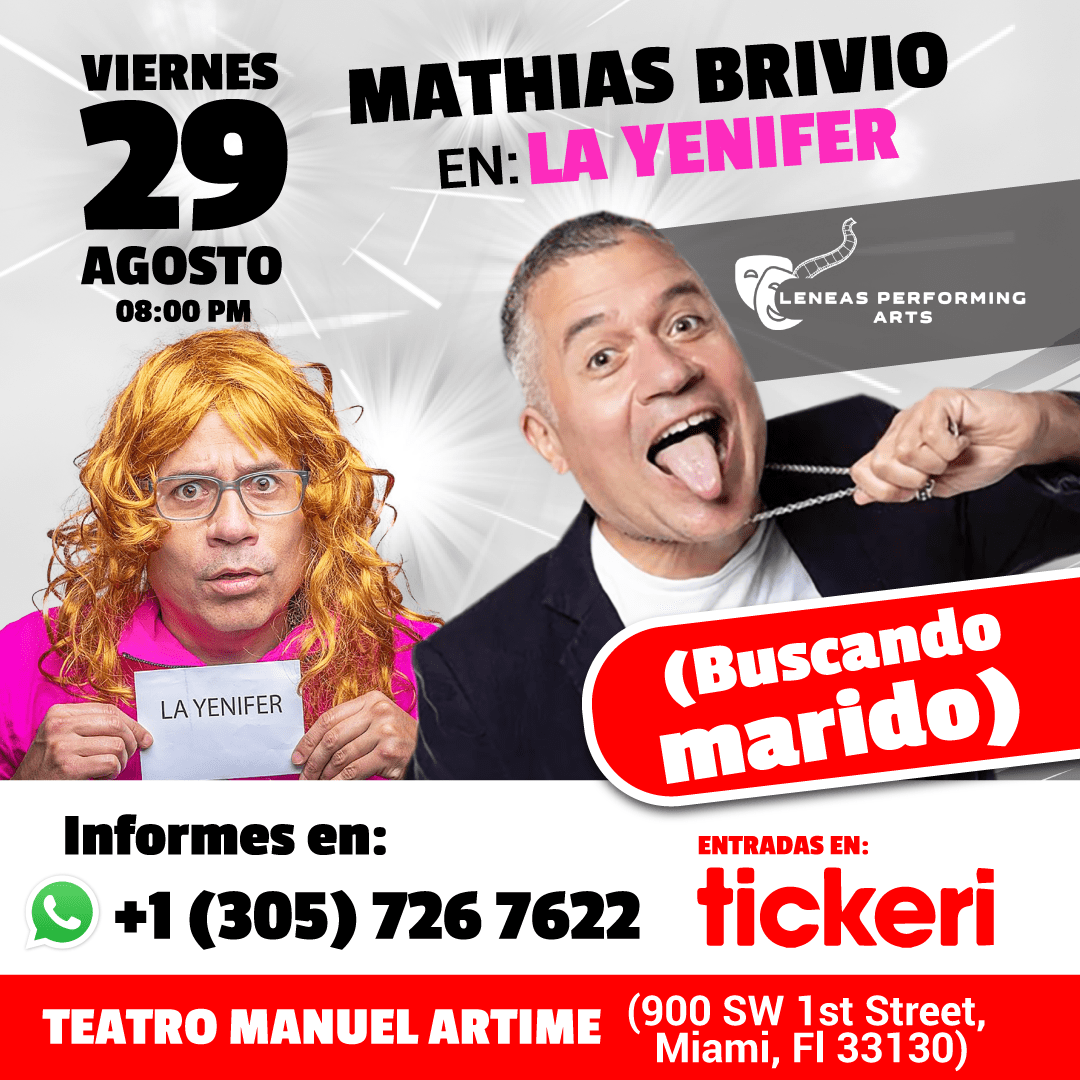 Mathias Brivio at Manuel Artime Theatre, 9 September | Event in Miami | AllEvents