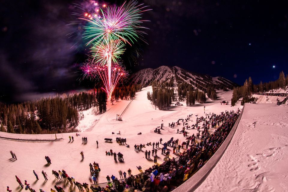New Year Firework Celebration at Mt. Rose, Mt. Rose Ski Tahoe, Washoe