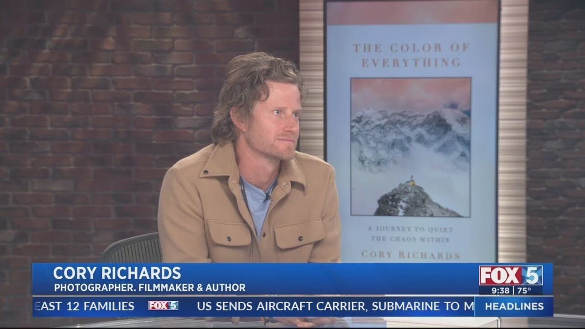 Cory Richards - The Color Of Everything at Victoria Theatre-OH, 7 September | Event in Dayton | AllEvents