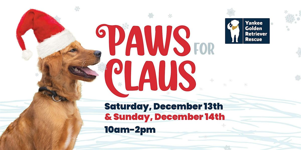 Yankee Golden Paws & Claus: Photos with Santa 2025!, 13 December | Event in Hudson | AllEvents