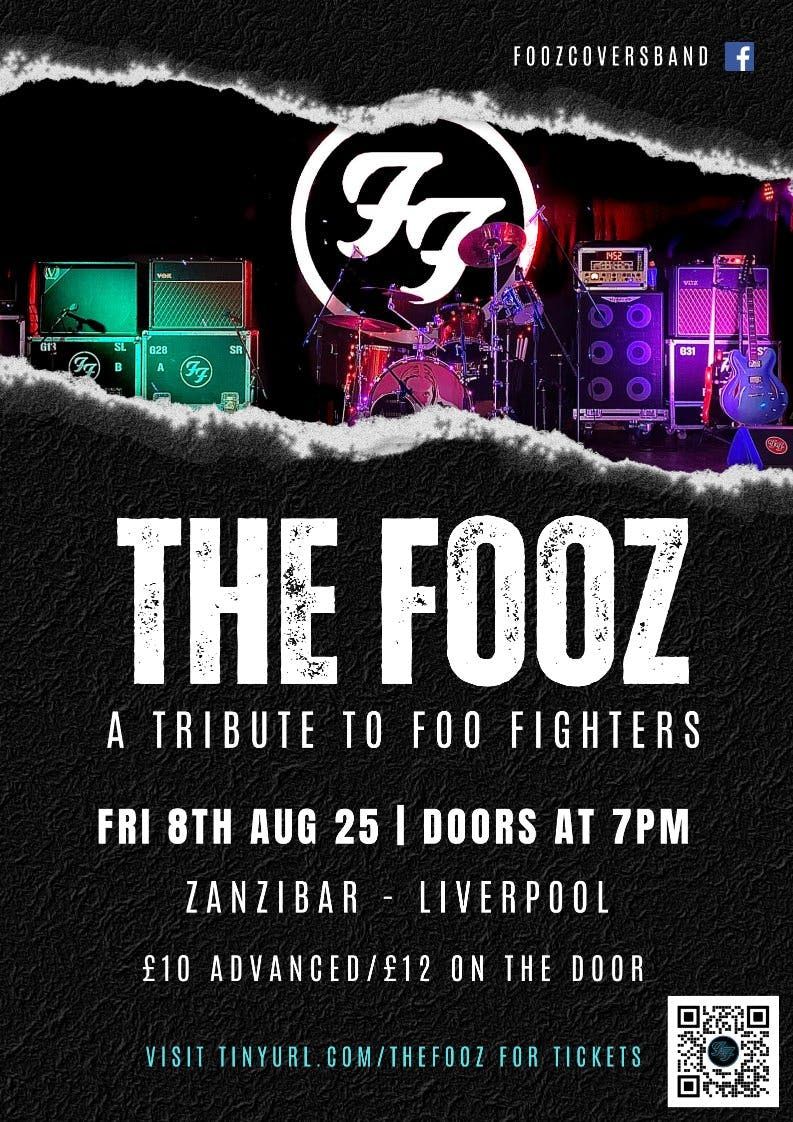 The Fooz at The Zanzibar Club, 8 August | Event in Liverpool | AllEvents