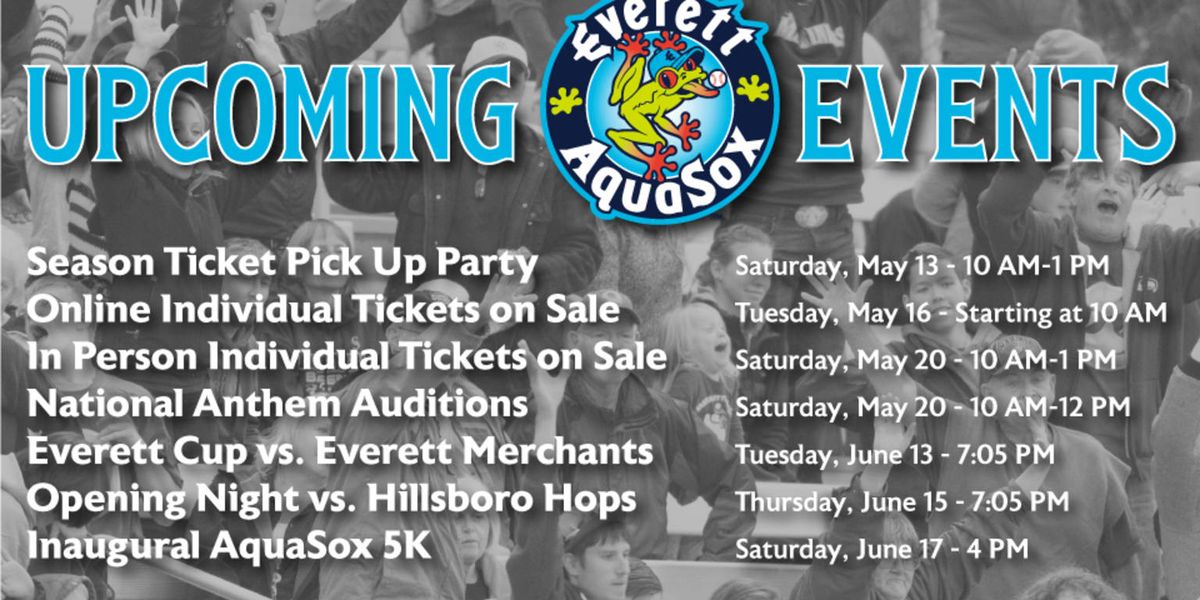 Everett AquaSox vs. Hillsboro Hops, 4 May | Event in Everett | AllEvents