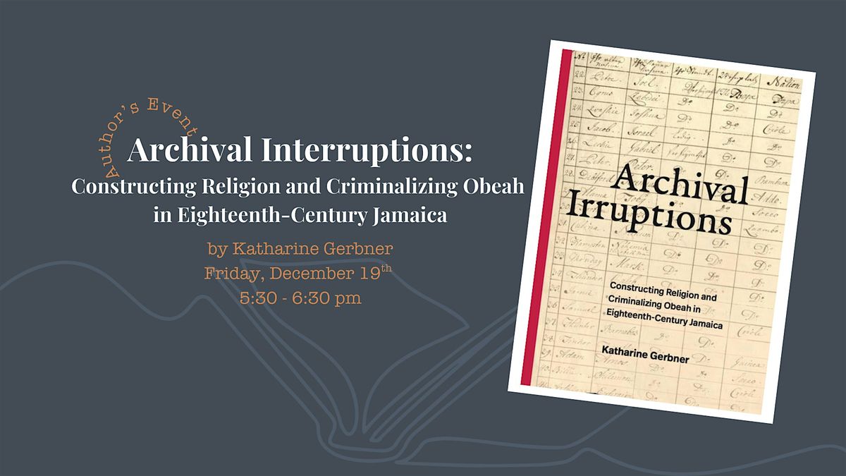 Author's Event: Katharine Gerbner, 19 December | Event in Philadelphia | AllEvents