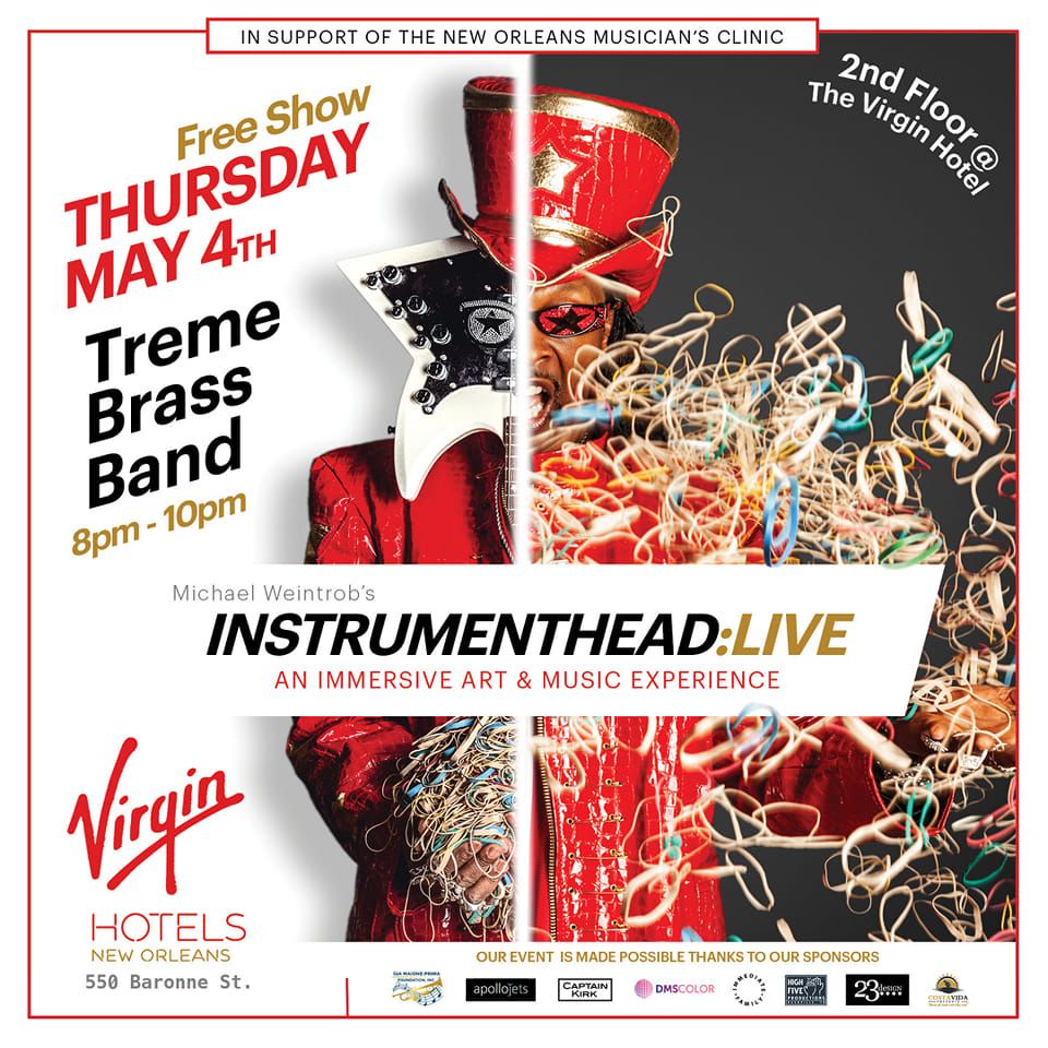 Instrumenthead Live with Treme Brass Band, Virgin Hotels New Orleans, 4