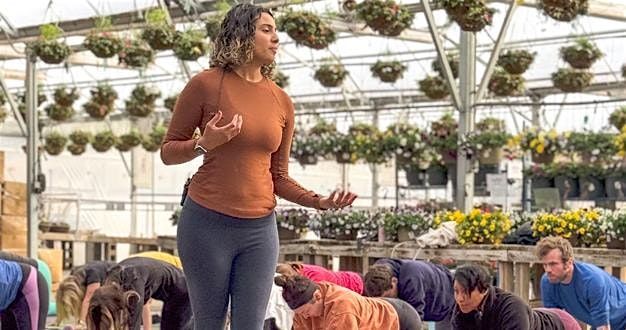 Yoga in the Greenhouse