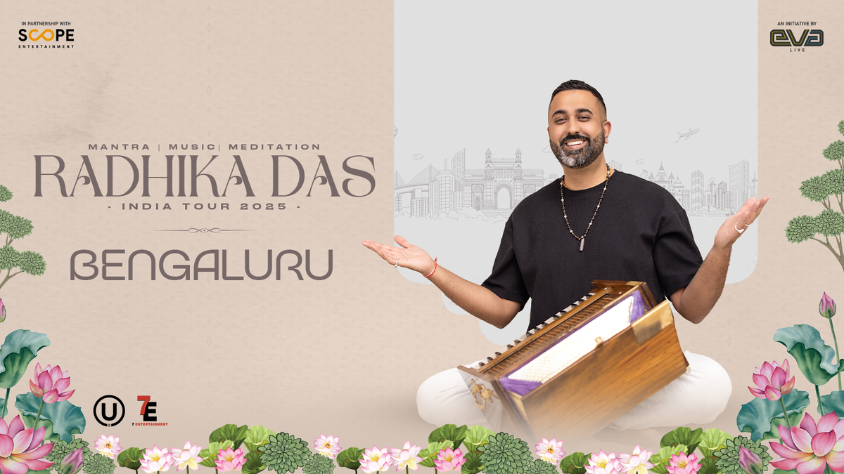 Radhika Das India Tour 2025, 28 November | Event in Bangalore | AllEvents