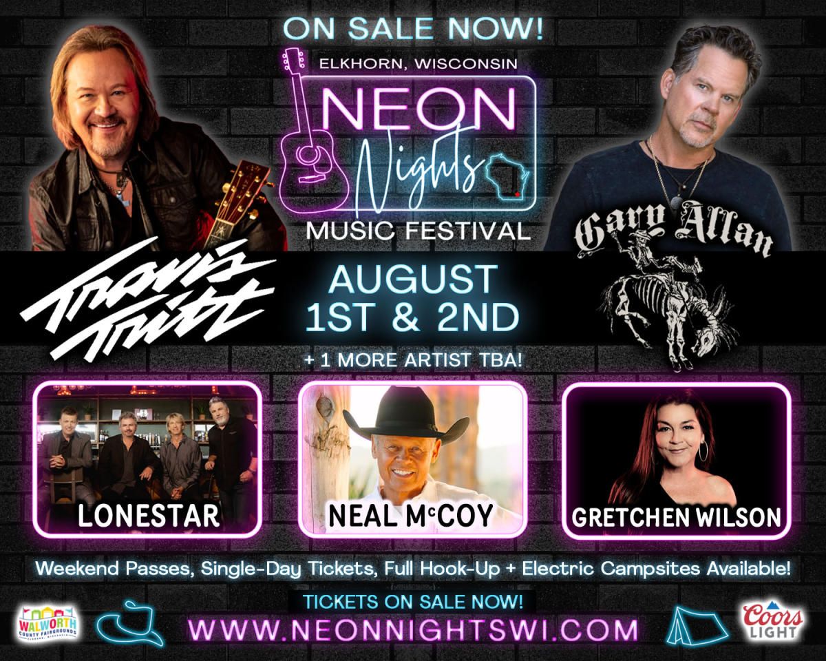 Neon Nights: Gary Allan & Gretchen Wilson - Saturday, 1 August | Event in Elkhorn | AllEvents