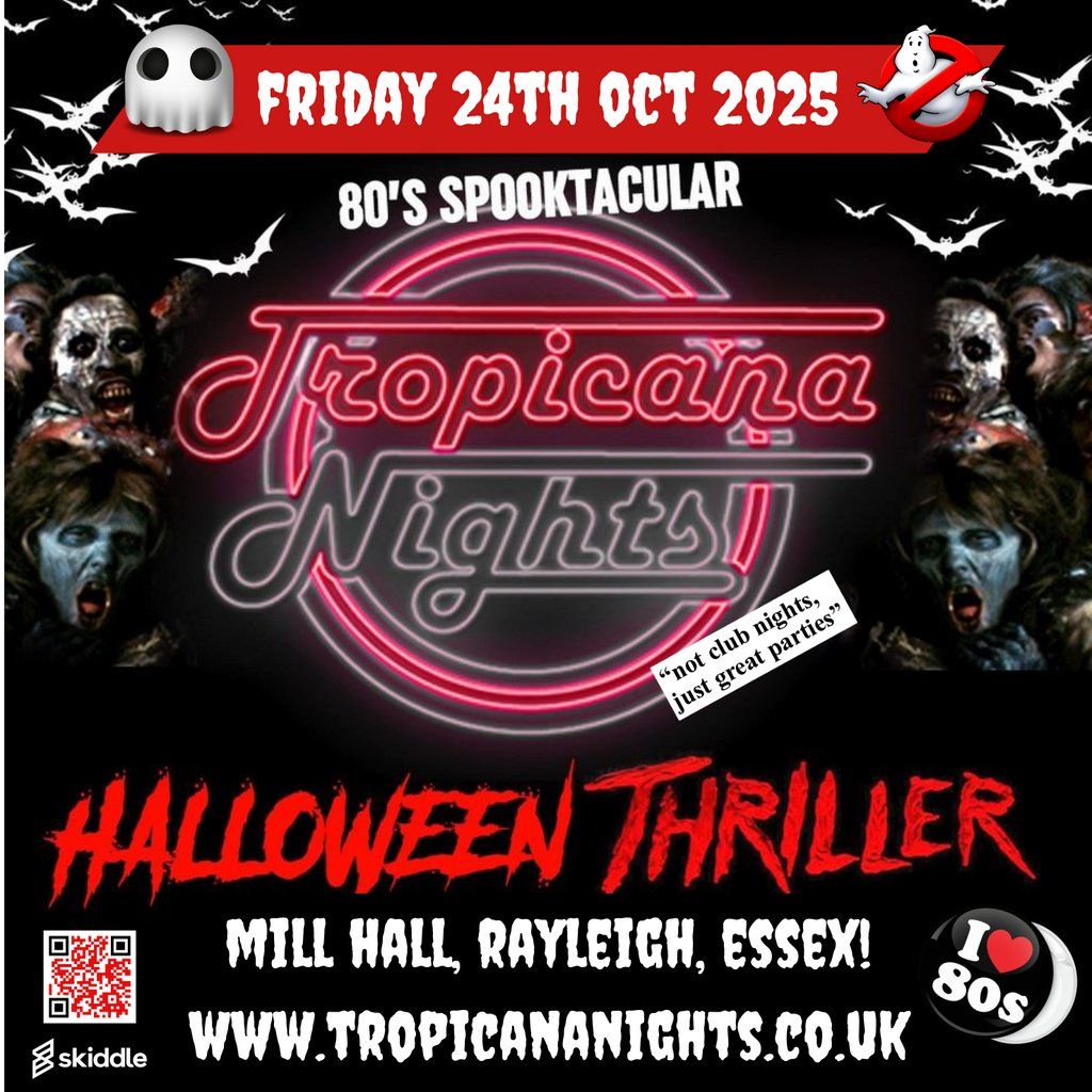 Tropicana Nights - 80s Halloween Party, Essex!, 24 October | Event in Benfleet | AllEvents