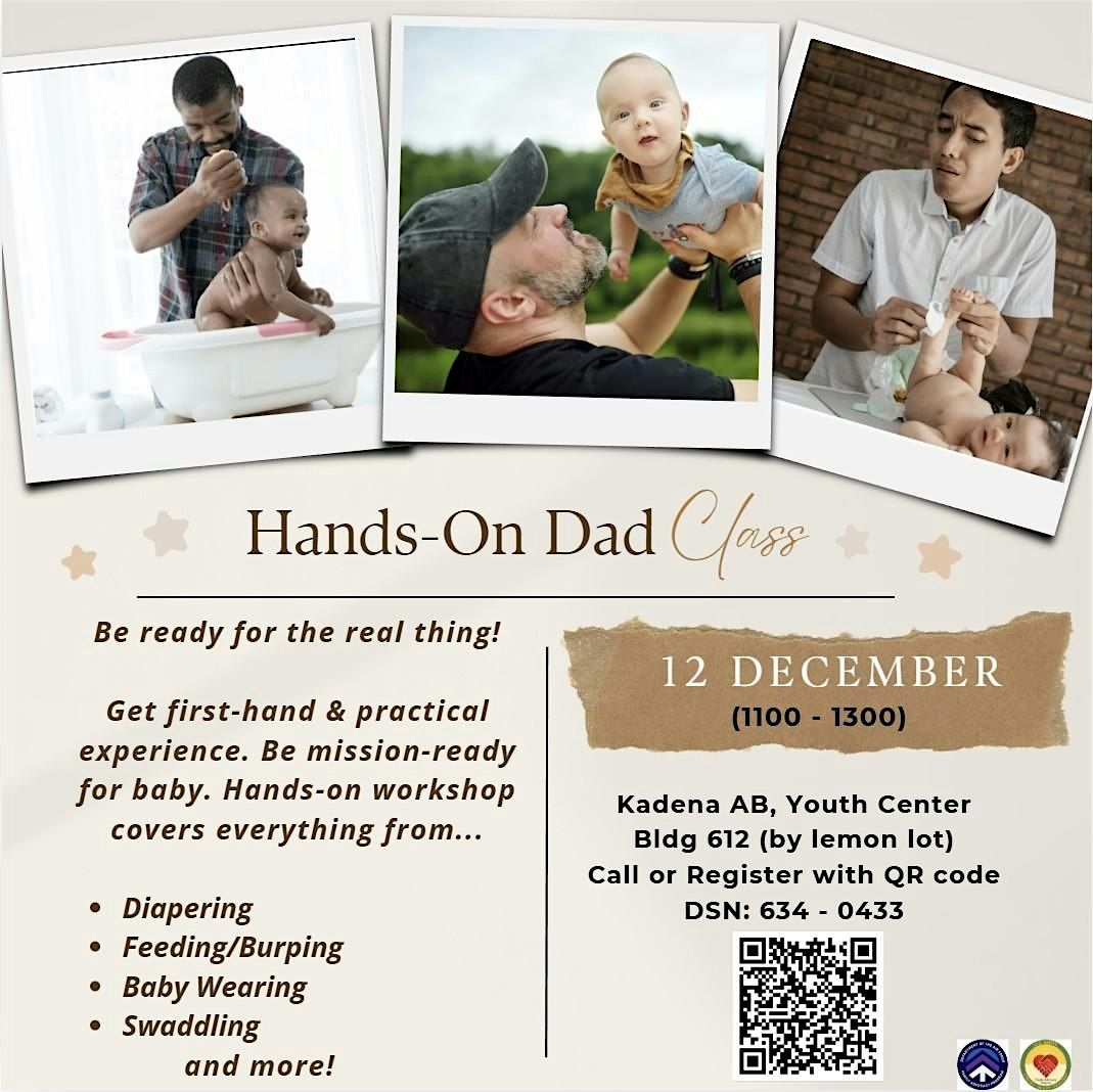 Hands-On Dad Class, 12 December | Event in Kadena | AllEvents