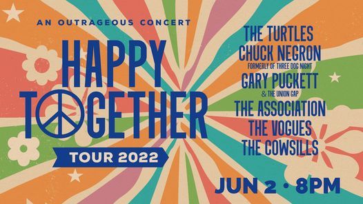 Happy Together Tour 2022 The Florida Theatre Jacksonville June 2 2022 Allevents In Jacksonville Events June 2022