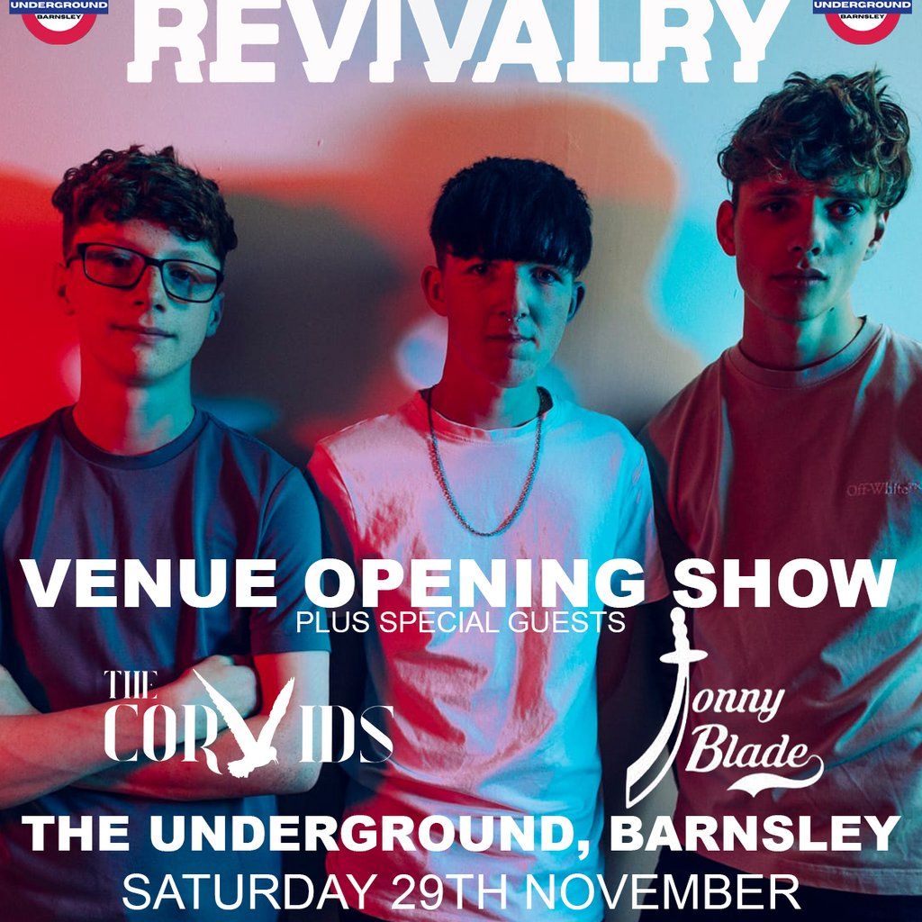 REVIVALRY and Supports Live At The Underground, Barnsley, 29 November | Event in Barnsley | AllEvents