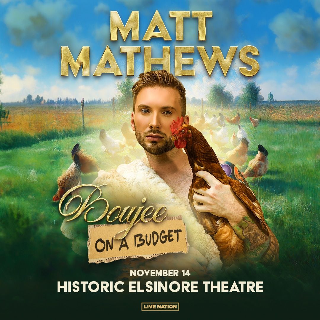 Matt Mathews at Louisville Palace, 31 May | Event in Louisville | AllEvents