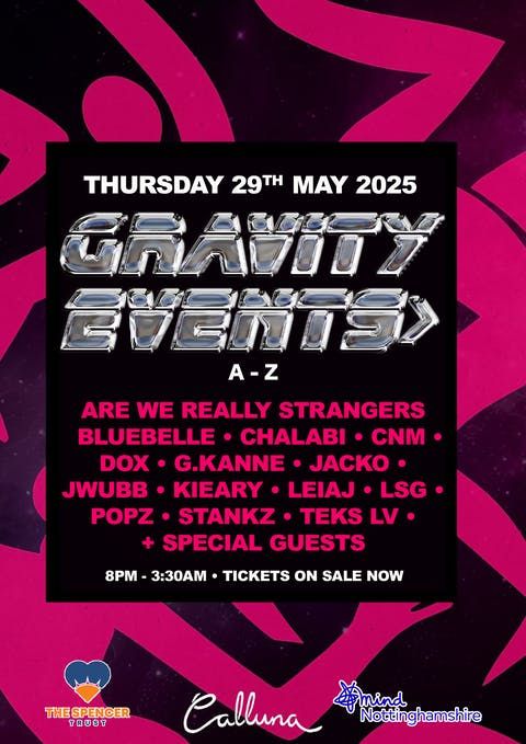 Gravity Events Launch Party , 29 May | Event in Nottingham | AllEvents
