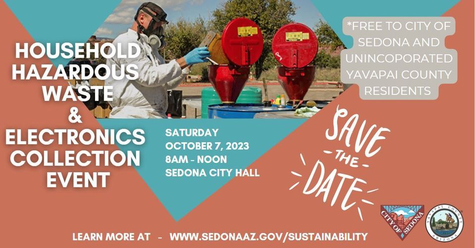Household Hazardous Waste & Electronic Collection Event, City of Sedona ...