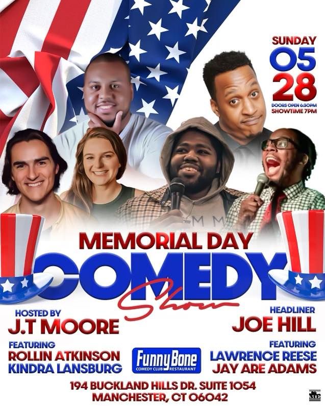 Laugh Moore Sundays , Hartford Funny Bone, Manchester, May 28 2023