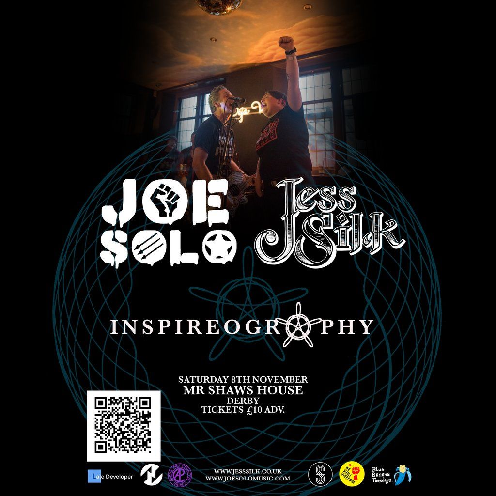 Jess Silk and Joe Solo live at Mr Shaws House, 8 November | Event in Derby | AllEvents