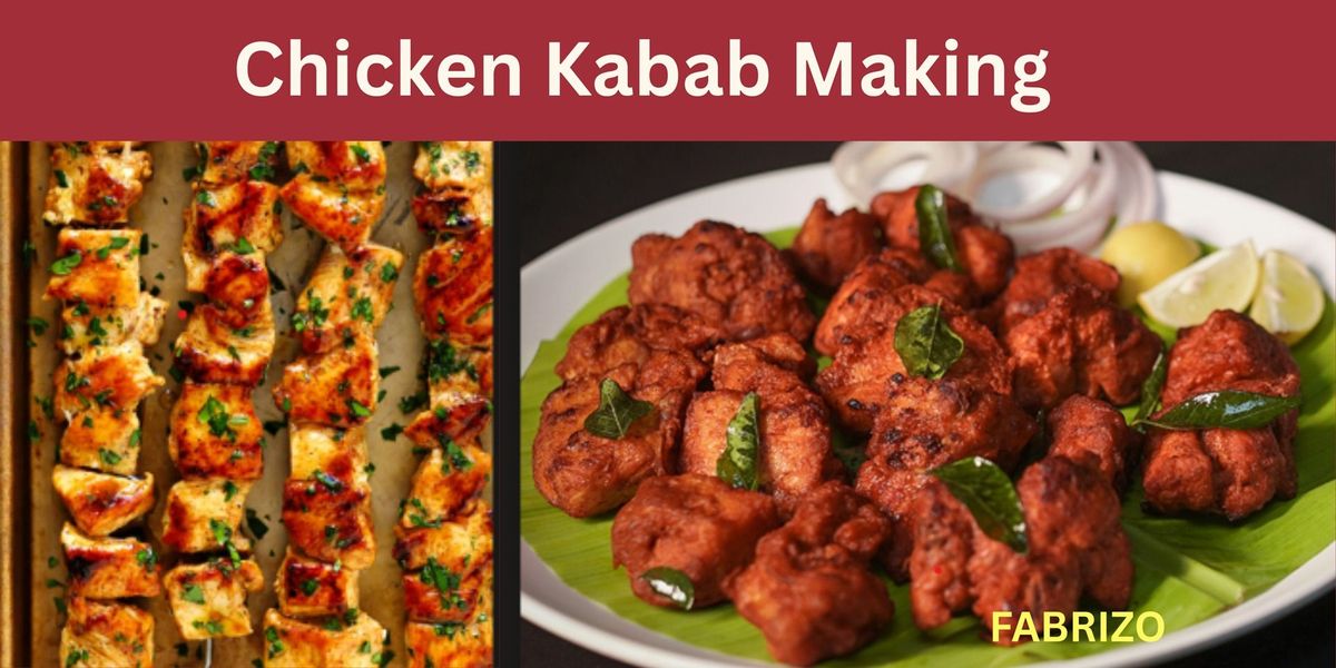 Chicken Kabab Making