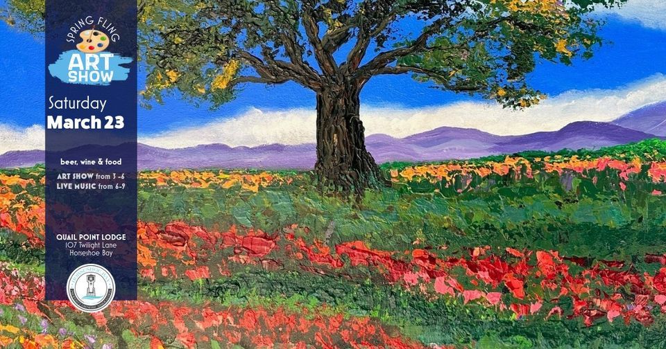 Spring Fling Art Festival, Quail Point, Horseshoe Bay, 23 March 2024