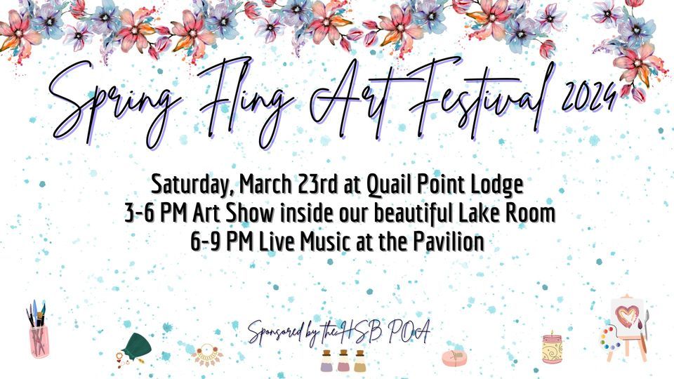 Spring Fling Art Festival, Quail Point, Horseshoe Bay, March 23 2024