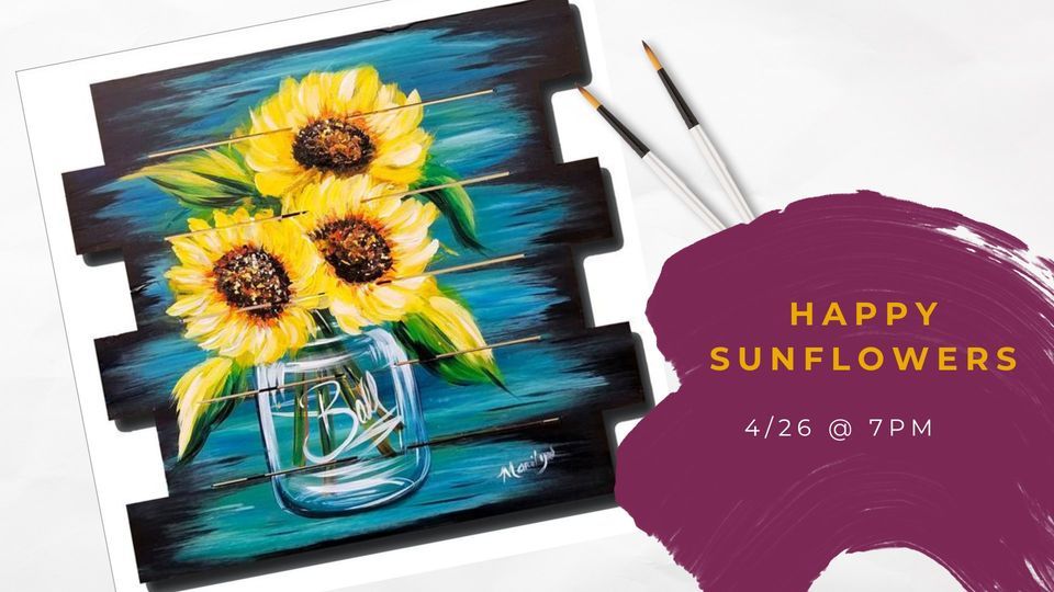 Happy Sunflowers Paint Night Painting With A Twist Springfield MO 64b14eddbb2e19f63a810d0bcfd6342983766039e74516622806a7e5cd2b716d Rimg W960 H540 Gmir
