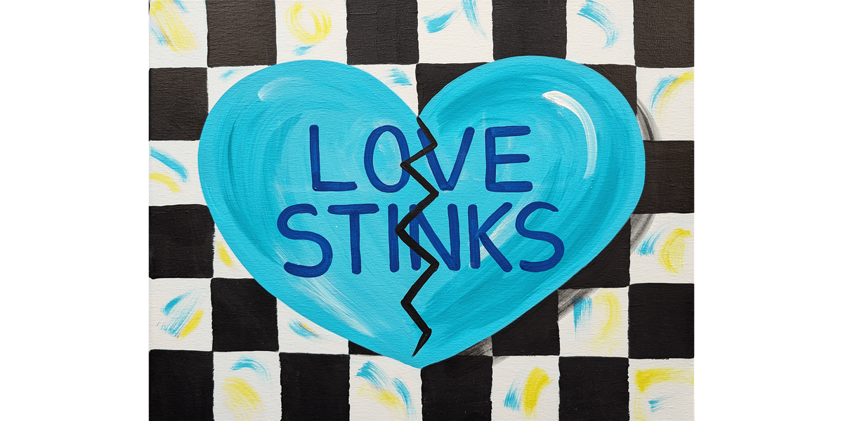 Love Stinks - Paint and Sip in Tyler | Classpop!™, 12 February | Event in Tyler | AllEvents